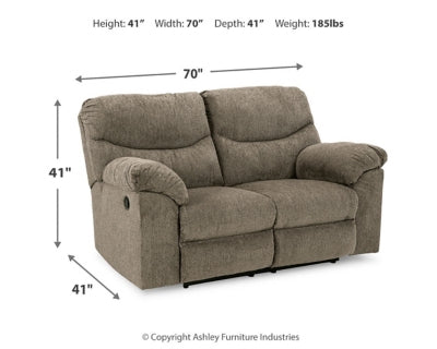 Alphons Reclining Loveseat