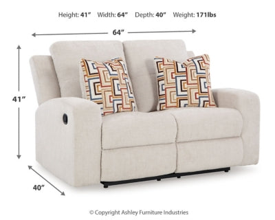 Danum Reclining Loveseat