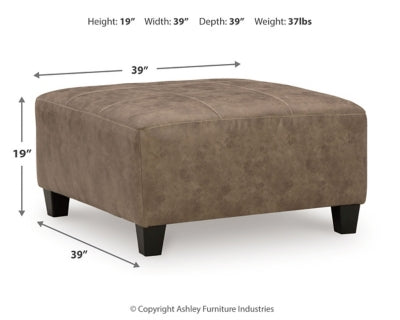 Navi Oversized Accent Ottoman