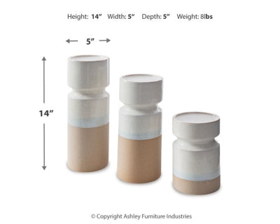 Hurston Candle Holder (Set of 3)