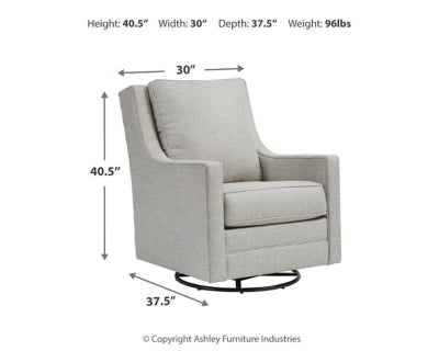 Kambria Swivel Glider Accent Chair