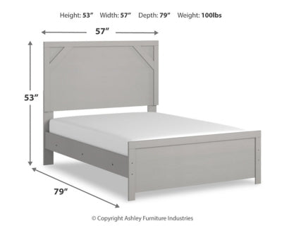 Cottonburg Full Panel Bed