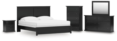 مجموعة غرفة نوم مكونة من 7 قطع