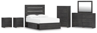 مجموعة غرفة نوم مكونة من 8 قطع