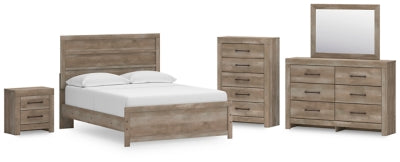 مجموعة غرفة نوم مكونة من 7 قطع