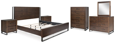 مجموعة غرفة نوم مكونة من 8 قطع