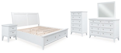 مجموعة غرفة نوم مكونة من 7 قطع