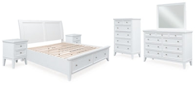 مجموعة غرفة نوم مكونة من 8 قطع