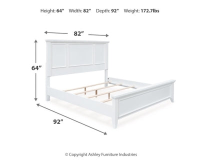 Trulani California King Panel Bed