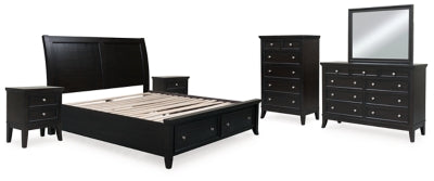 مجموعة غرفة نوم مكونة من 8 قطع