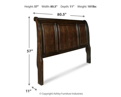 لوح رأس سرير بورتر كينج/كاليفورنيا كينج سليه