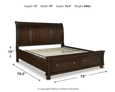 قضبان زلاجة بورتر كينج