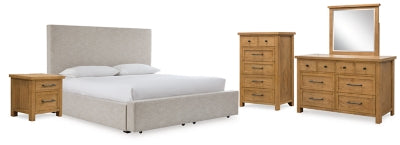 مجموعة غرفة نوم مكونة من 7 قطع