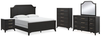 مجموعة غرفة نوم مكونة من 7 قطع