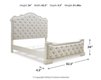 لوح قدم مبطن من أرليندين كينج/كاليفورنيا كينج مع شرائح