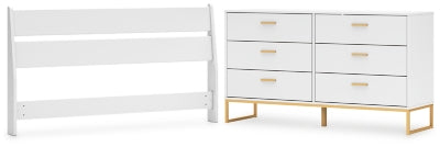 مجموعة غرفة نوم من قطعتين