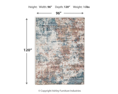 Willbertal 8' x 10' Washable Rug