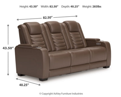 High Impact Power Reclining Sofa