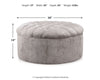 Carnaby Oversized Accent Ottoman