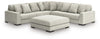 Regent Park 5-Piece Sectional with Ottoman