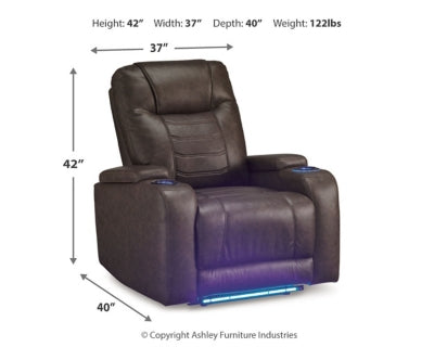 Schooner Rocks Power Recliner