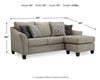 Kestrel Queen Sofa Chaise Sleeper