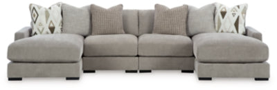 Aslan Court 4-Piece Sofa Pit Sectional