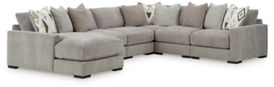 Aslan Court 6-Piece Sectional with Chaise