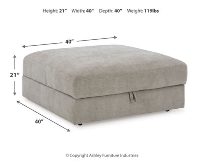 Aslan Court Ottoman With Storage