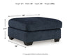 Aviemore Oversized Accent Ottoman