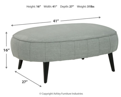 Hollyann Oversized Accent Ottoman