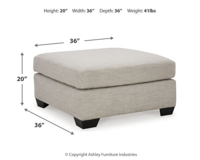 Mahoney Oversized Accent Ottoman