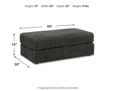 Karinne Oversized Accent Ottoman