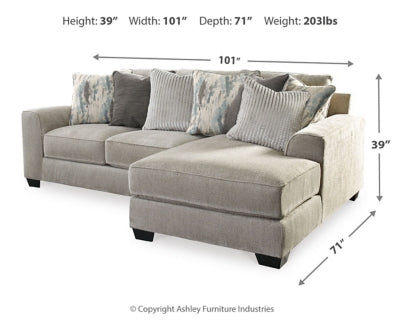 Ardsley 2-Piece Sectional with Chaise