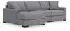 Omaha by Ashley 3-Piece Sectional with Chaise