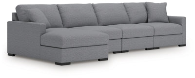 Omaha by Ashley 4-Piece Sectional with Chaise