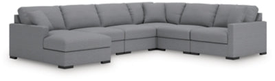 Omaha by Ashley 6-Piece Sectional with Chaise