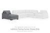 Omaha by Ashley Left-Arm Facing Corner Chaise