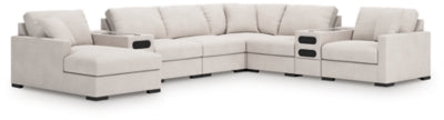 Omaha by Ashley 8-Piece Sectional with Audio System and Chaise