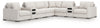 Omaha by Ashley 8-Piece Sectional with Audio Consoles