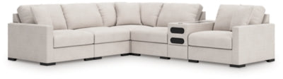 Omaha by Ashley 6-Piece Sectional with Audio Console