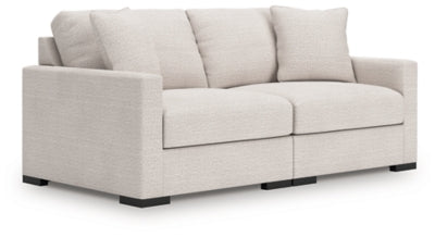 Omaha by Ashley 2-Piece Sectional Loveseat