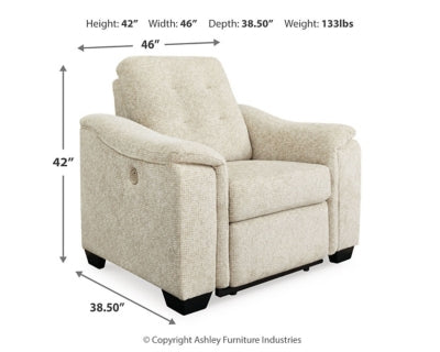Beaconfield Oversized Power Recliner