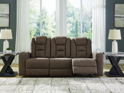Mayhem Madness Reclining Sofa with Drop Down Table