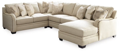 Luxora 4-Piece Sectional with Chaise