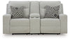 Jasperson Power Reclining Loveseat with Console