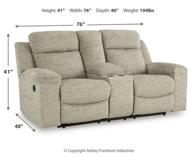 Evereast Pass Reclining Loveseat with Console