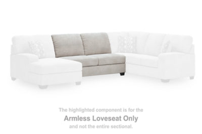 Rodington Armless Loveseat