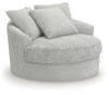 Snodoodle Oversized Swivel Accent Chair