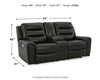 Warlin Power Reclining Loveseat with Console